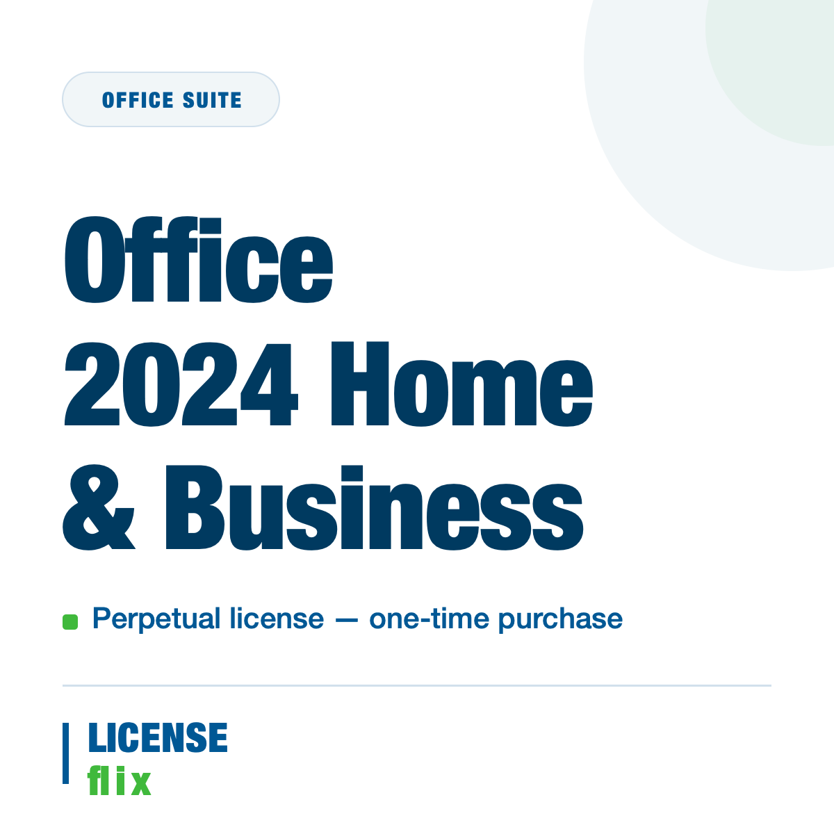 Microsoft Office 2024 Home & Business — LicenseFlix