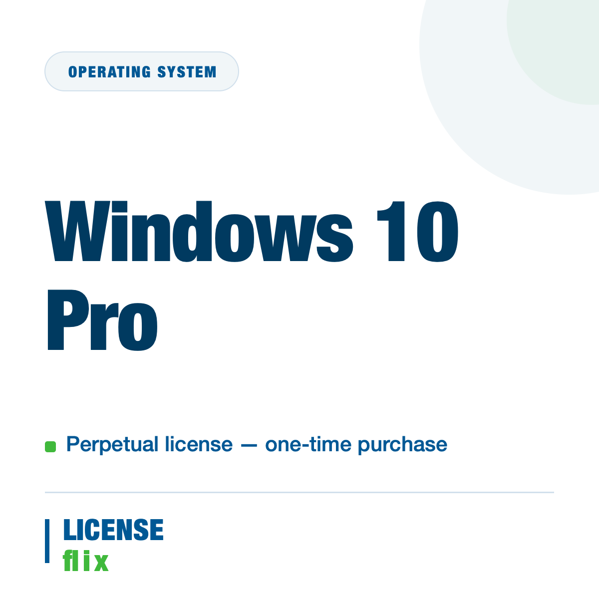Windows 10 Pro — LicenseFlix